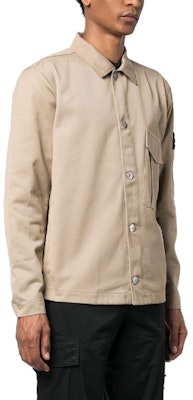 STONE ISLAND SS23 Chaqueta Camisa Manga Larga Logo Sólido Marrón Claro 781510428-V0092 Purchase STONE ISLAND SS23 Chaqueta Camisa Manga Larga Logo Sólido Marrón Claro 781510428-V0092