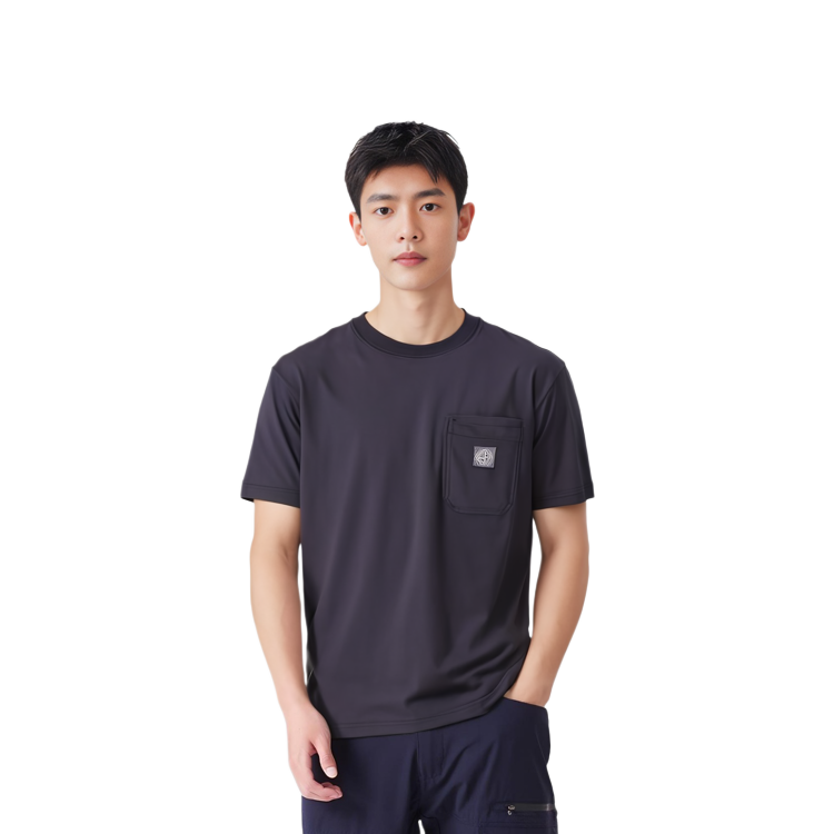 STONE ISLAND SS23 Badge Print Crew Neck T-Shirt Men’s Navy Blue 101521957-A0020 圖 5