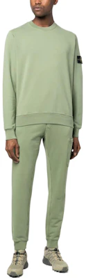 Stone Island SS23 Badge Crewneck Lengan Panjang Sweatshirt Hijau. 101563051-V0055 Lookbook Stone Island SS23 Badge Crewneck Lengan Panjang Sweatshirt Hijau. 101563051-V0055