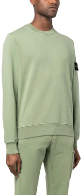Stone Island SS23 Badge Crewneck Lengan Panjang Sweatshirt Hijau. 101563051-V0055 Purchase Stone Island SS23 Badge Crewneck Lengan Panjang Sweatshirt Hijau. 101563051-V0055