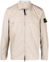 Stone Island SS23 Beige Pocket Long Sleeve Shirt Jacket for Men 781510210-V0092 Stone Island SS23 Beige Pocket Long Sleeve Shirt Jacket for Men 781510210-V0092