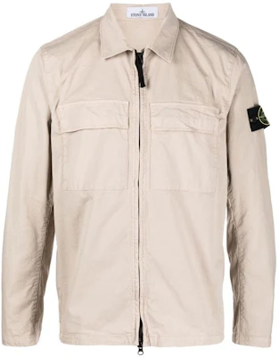 Stone Island SS23 米色口袋長袖襯衫外套 男款 781510210-V0092 Order Stone Island SS23 米色口袋長袖襯衫外套 男款 781510210-V0092