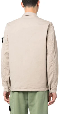 Stone Island SS23 米色口袋長袖襯衫外套 男款 781510210-V0092 Shop Stone Island SS23 米色口袋長袖襯衫外套 男款 781510210-V0092
