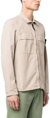 Stone Island SS23 米色口袋長袖襯衫外套 男款 781510210-V0092 Purchase Stone Island SS23 米色口袋長袖襯衫外套 男款 781510210-V0092