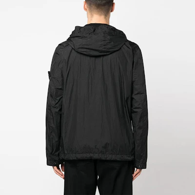 Stone Island SS23 Black Lightweight Waterproof Hooded Jacket for Men 781540522-V0029 Purchase Stone Island SS23 Black Lightweight Waterproof Hooded Jacket for Men 781540522-V0029
