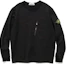 Order STONE ISLAND SS23 Black Logo Crewneck Sweatshirt for Men. 781560352-V0029