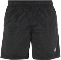 Stone Island SS23 Black Solid Badge Casual Shorts Men’s Straight Fit 7715B0943-V0029 Stone Island SS23 Black Solid Badge Casual Shorts Men’s Straight Fit 7715B0943-V0029