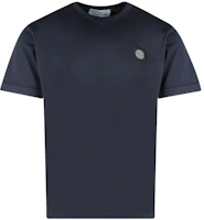 Order STONE ISLAND SS23 藍色標誌貼布短袖T恤 101524113-V0020