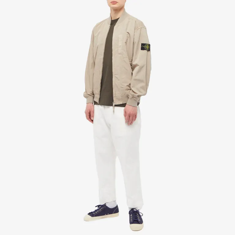 STONE ISLAND SS23 Brown  Solid Logo Patch Zip Jacket 781542629-V0092 圖 3