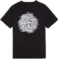 STONE ISLAND SS23 Compass Logo Graphic T-Shirt Black Short Sleeve Tee 78152NS89-V0029 STONE ISLAND SS23 Compass Logo Graphic T-Shirt Black Short Sleeve Tee 78152NS89-V0029