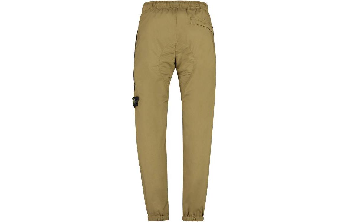 Lookbook ストーンアイランド SS23 コンパスロゴ ジョガーパンツ メンズ ジンジャーイエロー 781530503-V0098