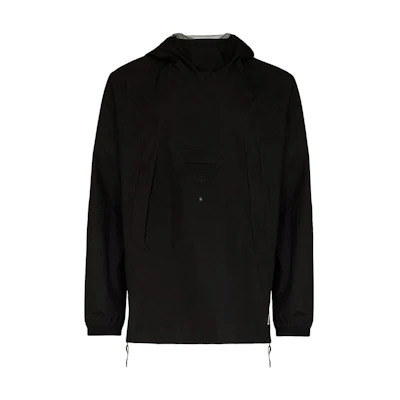 Stone Island SS23 Compass Logo Lightweight Packable Jacket Black 7615419G1-V1029