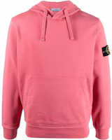 Order Stone Island SS23 珊瑚粉連帽衫 帶Logo貼布及抽繩設計 101564151-V0087