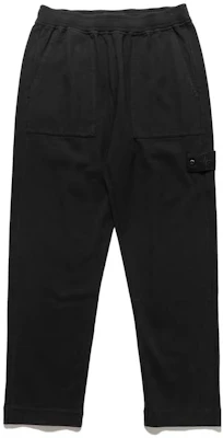 STONE ISLAND SS23 Ghost Pieces Black Logo Knit Jogger Pants Men. 7815602F3-V0029 Buy STONE ISLAND SS23 Ghost Pieces Black Logo Knit Jogger Pants Men. 7815602F3-V0029