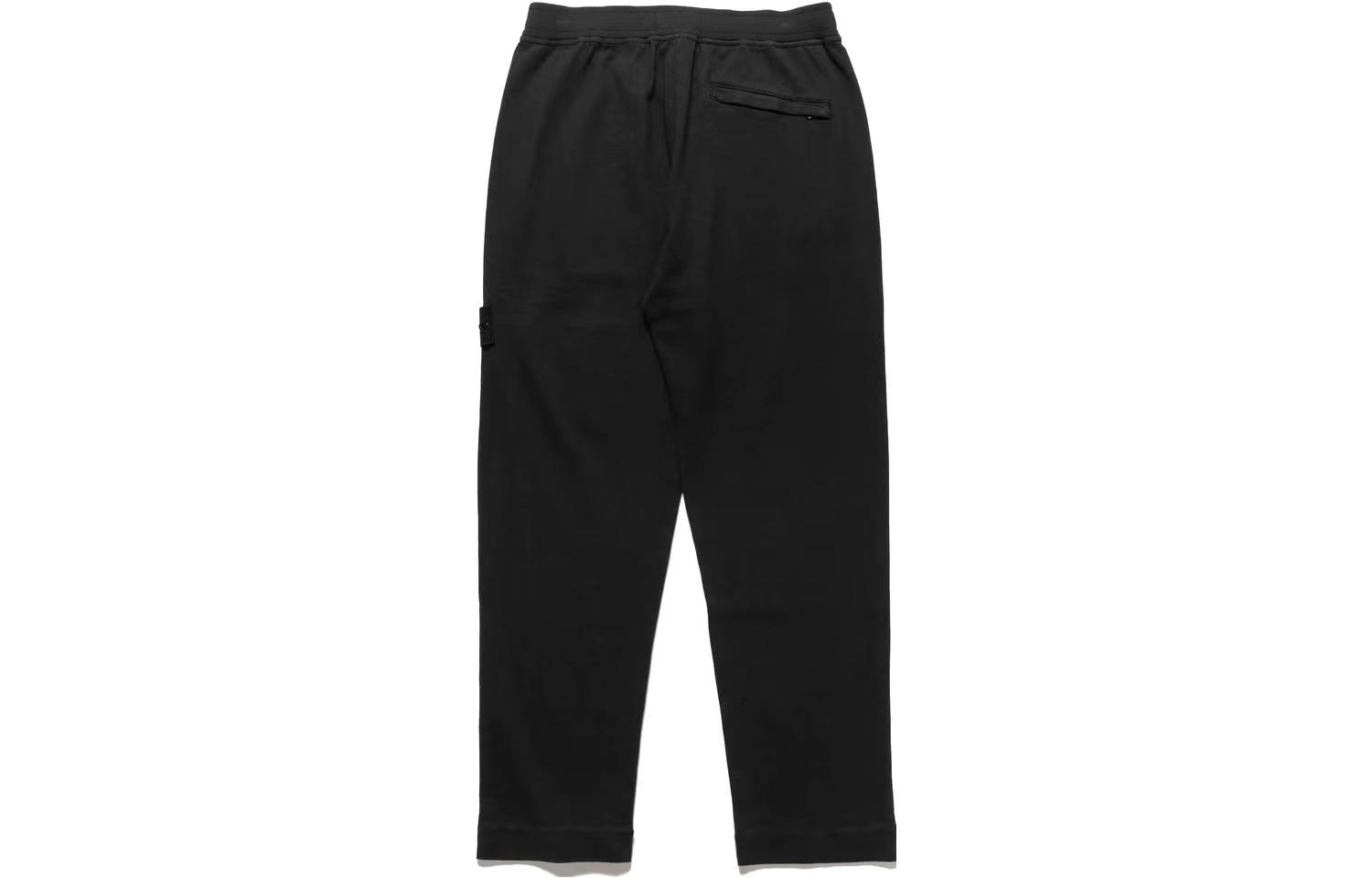STONE ISLAND SS23 Ghost Pieces Black Logo Knit Jogger Pants Men. 7815602F3-V0029 圖 3