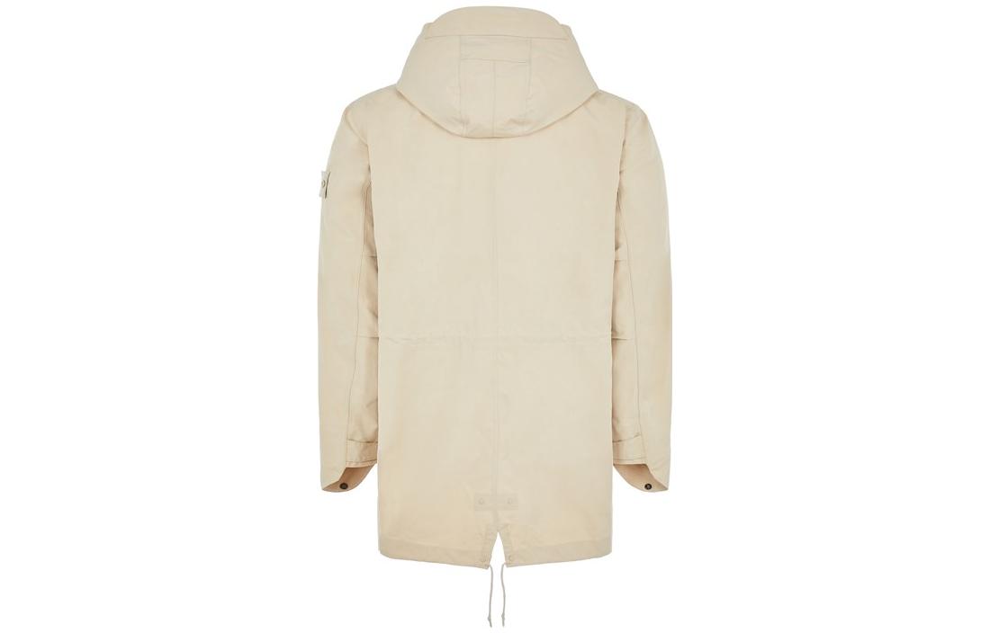 Stone Island SS23 Ghost Pieces Khaki Zipper Hooded Fishtail Parka  Jacket 7815704F1-V0090 圖 3