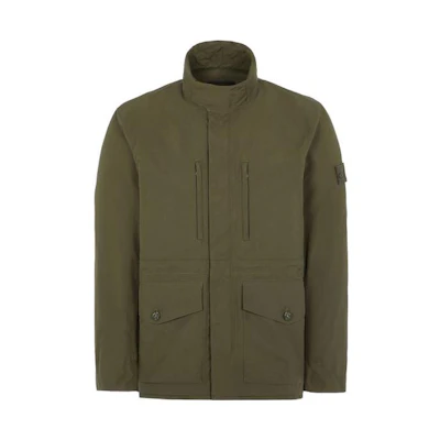 Stone Island SS23 Ghost Pieces Military Green Multi-Pocket Jacket 7815412F1-V0054