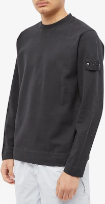 Stone Island SS23 Ghost 系列黑標黑色羊毛圓領長袖上衣 男款 7815611F3-V0029 Details for Stone Island SS23 Ghost 系列黑標黑色羊毛圓領長袖上衣 男款 7815611F3-V0029