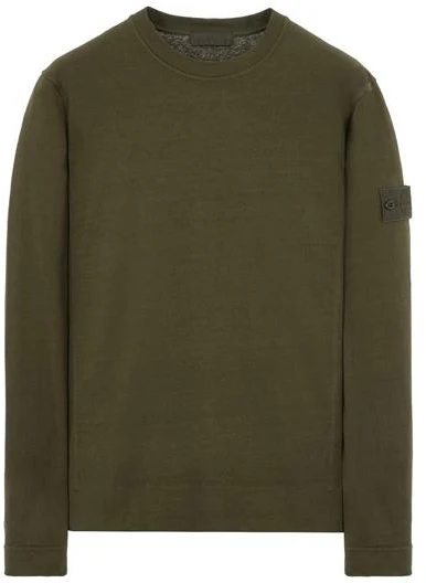 stone-island-ss-23-ghost-series-military-green-badge-crewneck-sweatshirt-for-men-7815611-f3-v0054
