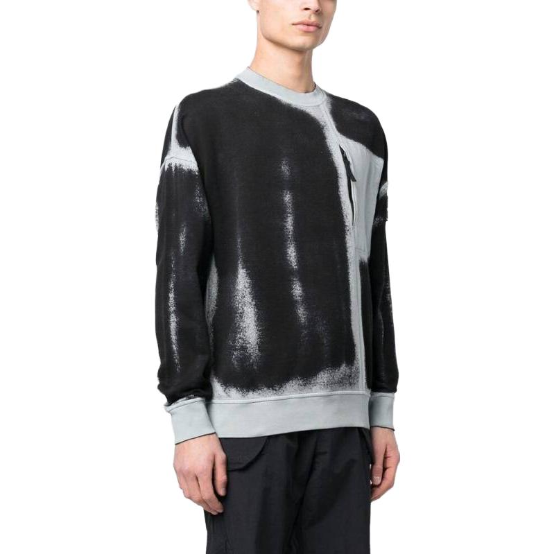 Stone Island SS23 Hand Sprayed Series Sky Blue Crewneck Sweatshirt . 7815627T2-V0041 圖 5