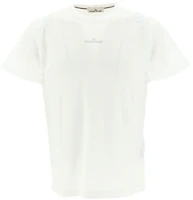Order STONE ISLAND 2023春夏字母印花短袖白色T恤男款 78152NS94-V0001