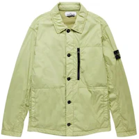 Stone Island SS23 Light Green Single Breasted Shirt Jacket - 761541431-V0052 Stone Island SS23 Light Green Single Breasted Shirt Jacket - 761541431-V0052