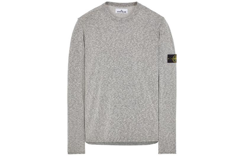 Stone Island SS23 Light Grey Logo Sweatshirt 1015502B0-V1020