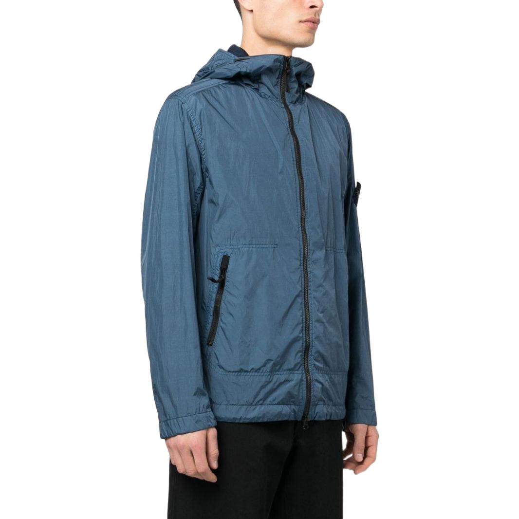 Purchase STONE ISLAND SS23 男士轻便防水风衣夹克 蓝色 781540522-V0024
