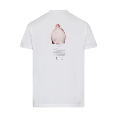 STONE ISLAND SS23 Logo Print Crewneck T-Shirt White Men’s 78152NS91-V0001