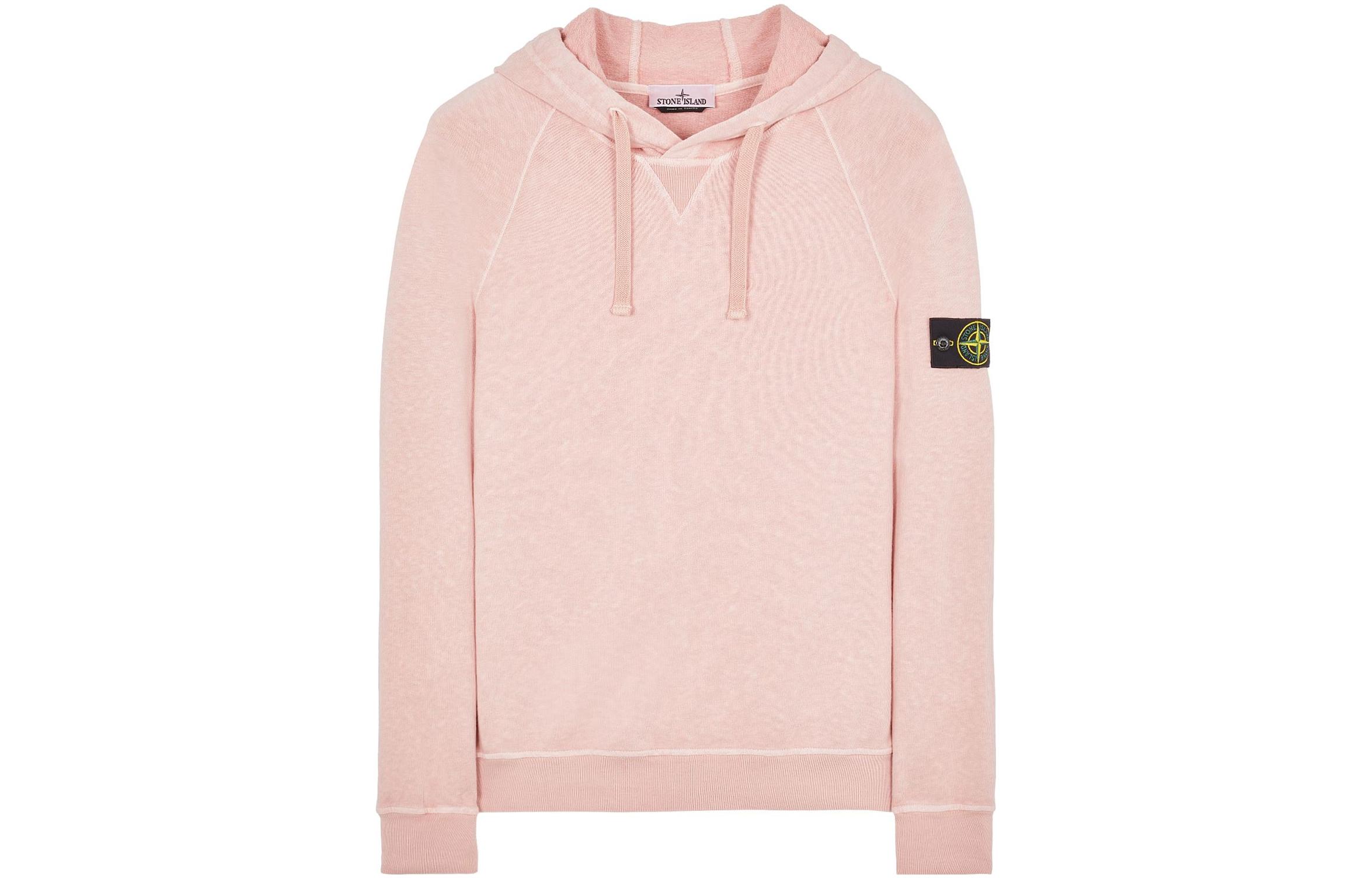 Stone Island SS23 Logo Sweatshirt Light Pink 781562160-V0180