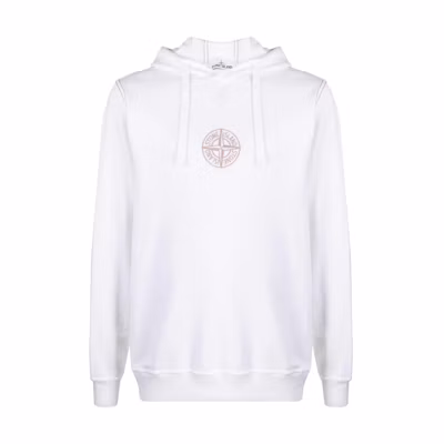 Stone Island SS23 Logo Sweatshirt White 741561159-V0001
