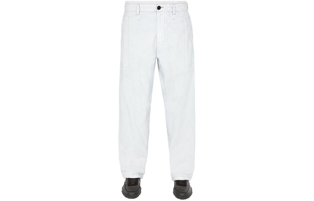 Order Stone Island SS23 Marina Logo印花帆布口袋休閒長褲 7815317X3-V0041