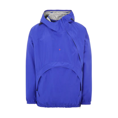 Stone Island SS23 Marina Embroidered Hoodie Jacket Blue 7615420x1-v0022