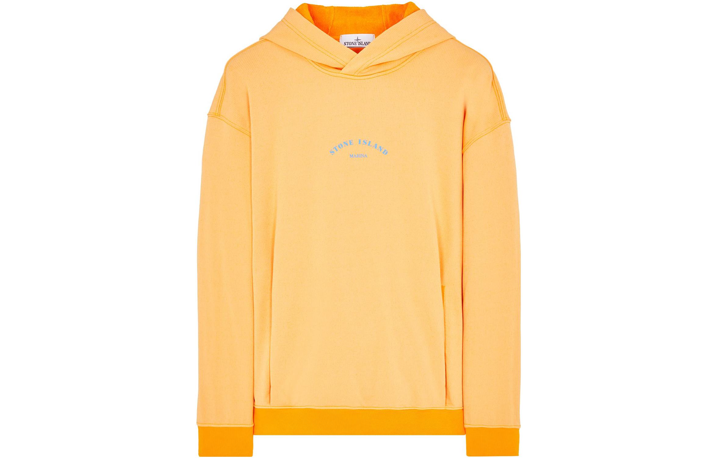 Stone Island SS23 Marina Logo Print Relaxed Fit Sweatshirt Orange - 7815650X2-V0032 圖 2