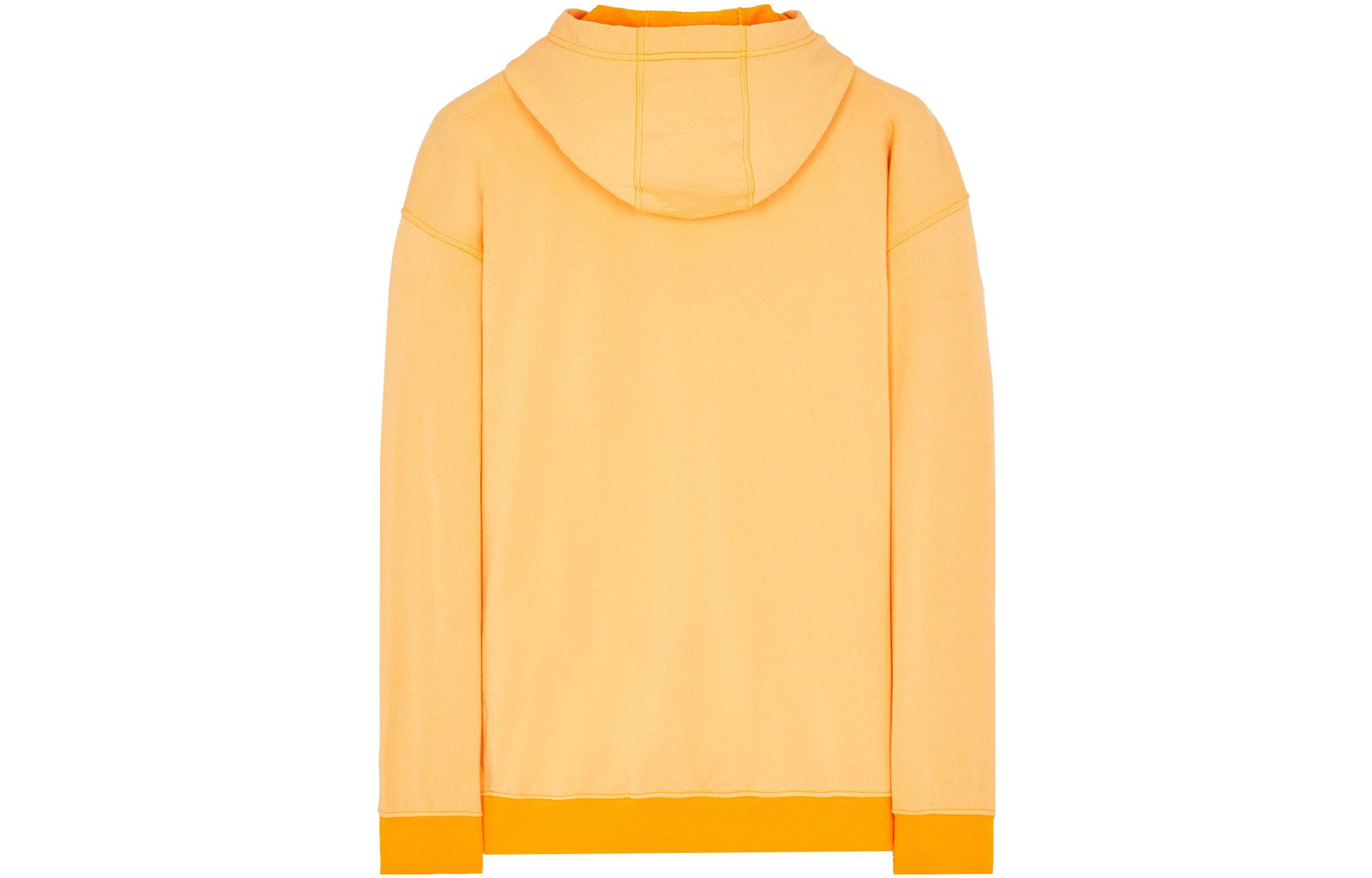Stone Island SS23 Marina Logo Print Relaxed Fit Sweatshirt Orange - 7815650X2-V0032 圖 3