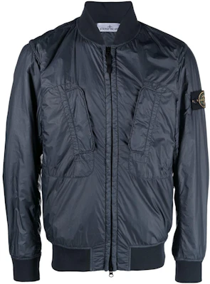 石头岛SS23午夜蓝拉链夹克带标志贴布夹克 781542125-V0020 Buy 石头岛SS23午夜蓝拉链夹克带标志贴布夹克 781542125-V0020