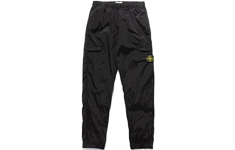 STONE ISLAND SS23 Nylon Meta  Black Relaxed Fit Jogger Pants 761531021-V0029 圖 2