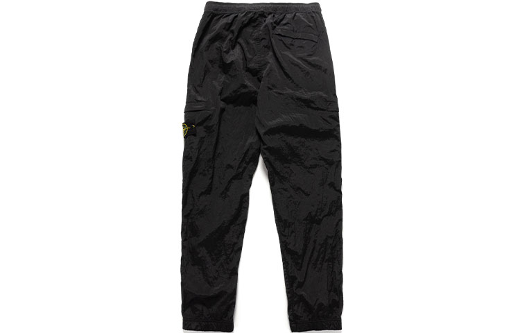 STONE ISLAND SS23 Nylon Meta  Black Relaxed Fit Jogger Pants 761531021-V0029 圖 3
