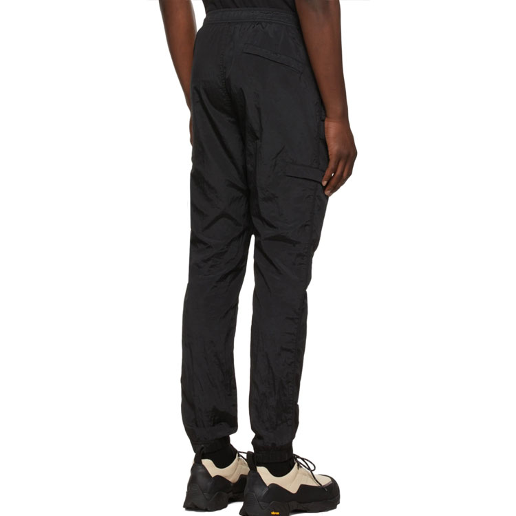 STONE ISLAND SS23 Nylon Meta  Black Relaxed Fit Jogger Pants 761531021-V0029 圖 5