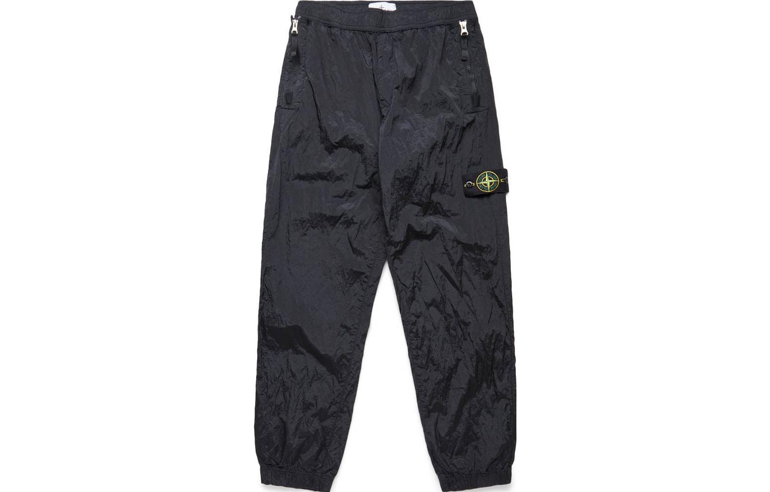 STONE ISLAND SS23 Nylon Meta  Stretch Metallic Nylon Joggers 781531019-V0029