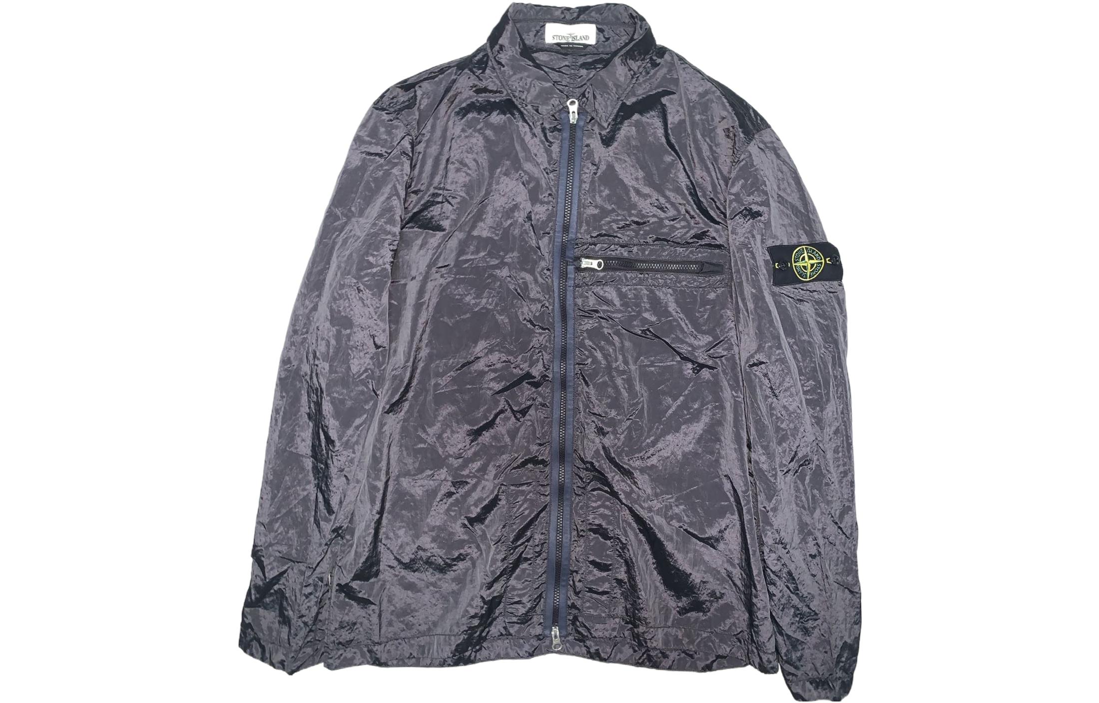 STONE ISLAND SS23 Nylon Meta  Zip-Up Jacket Charcoal Grey 781510919-V0065 圖 2