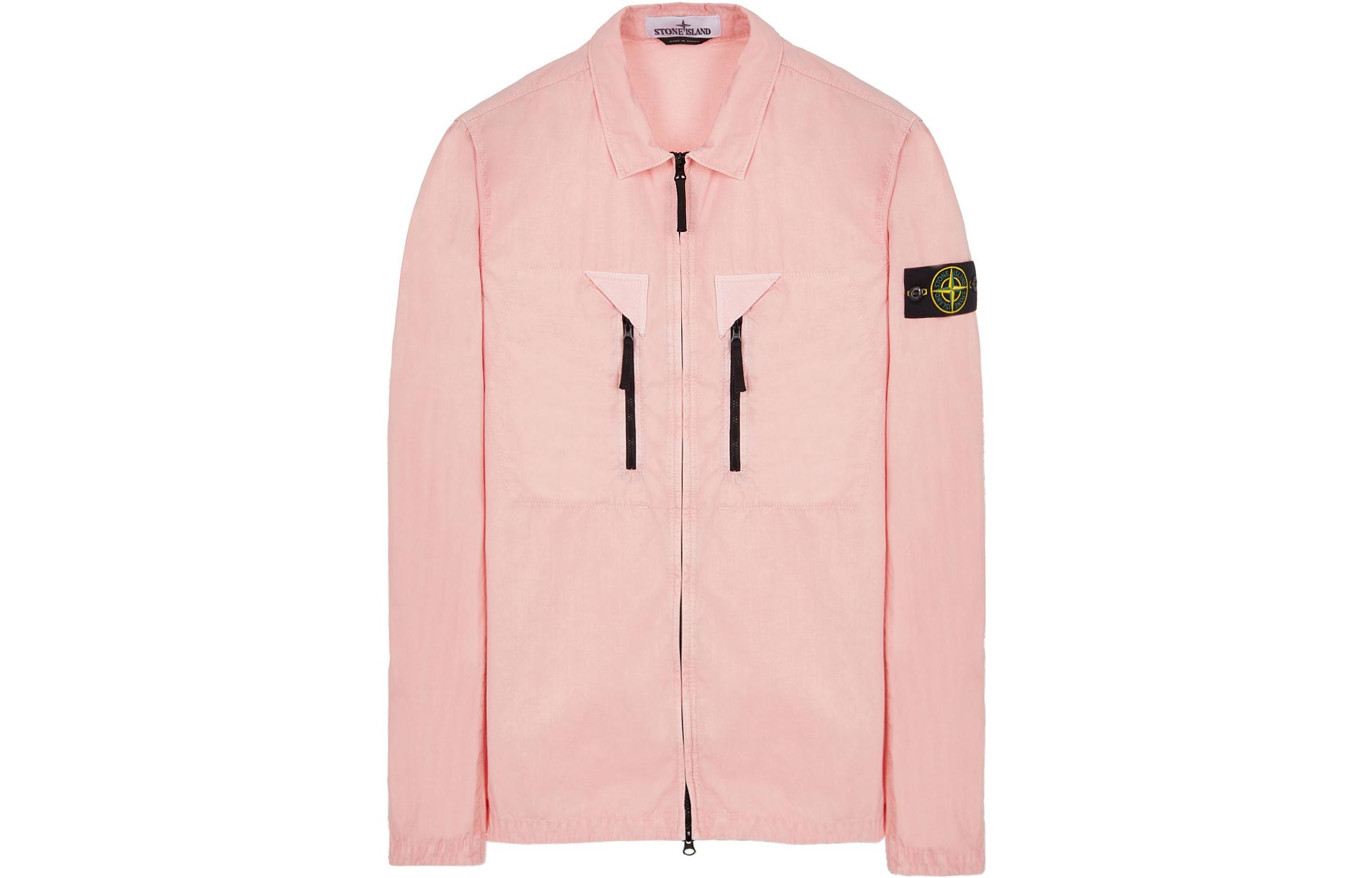 Stone Island SS23 Nylon Meta Washed Pink Long Sleeve Jacket  Outerwear 7815106WN-V0180 圖 2