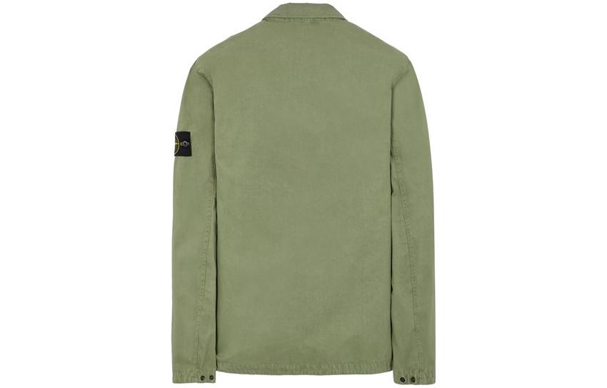 STONE ISLAND SS23 Nylon Meta Washed Zip Jacket Green Unisex Lightweight Outerwear 7815106WN-V0155 圖 3