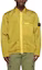 Sizing STONE ISLAND SS23 Nylon Meta Kuning Metalik Jaket Lengan Panjang Zip 781510919-V0030
