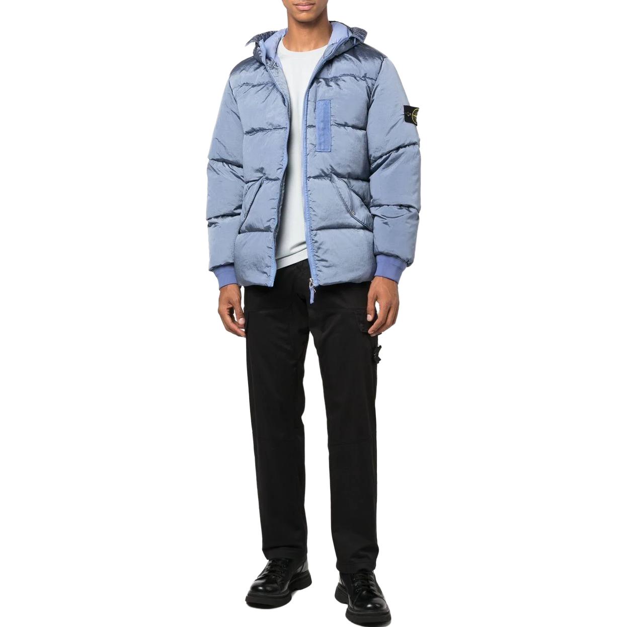 Stone Island SS23 Nylon Metal Badge Puffer Jacket Unisex - Dark Night Blue. 771543619-V0024 圖 3