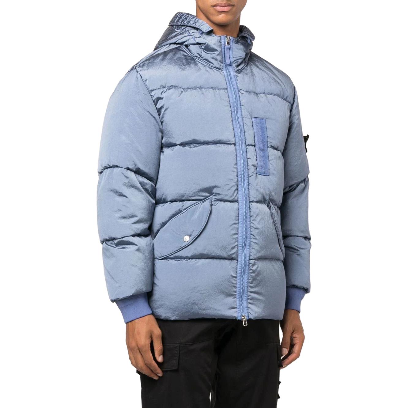 Stone Island SS23 Nylon Metal Badge Puffer Jacket Unisex - Dark Night Blue. 771543619-V0024 圖 4