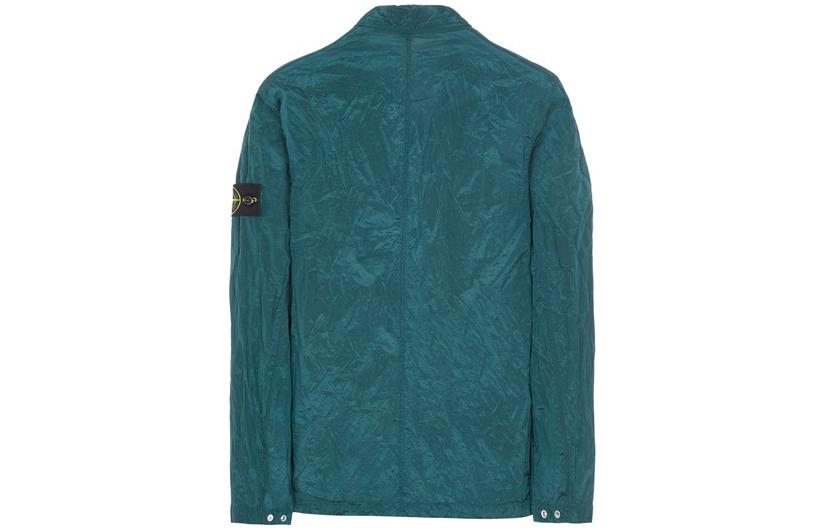 Lookbook 스톤아일랜드 SS23 나일론 메탈 배지 지퍼 자켓 보틀 그린 아우터 781510919-V0053