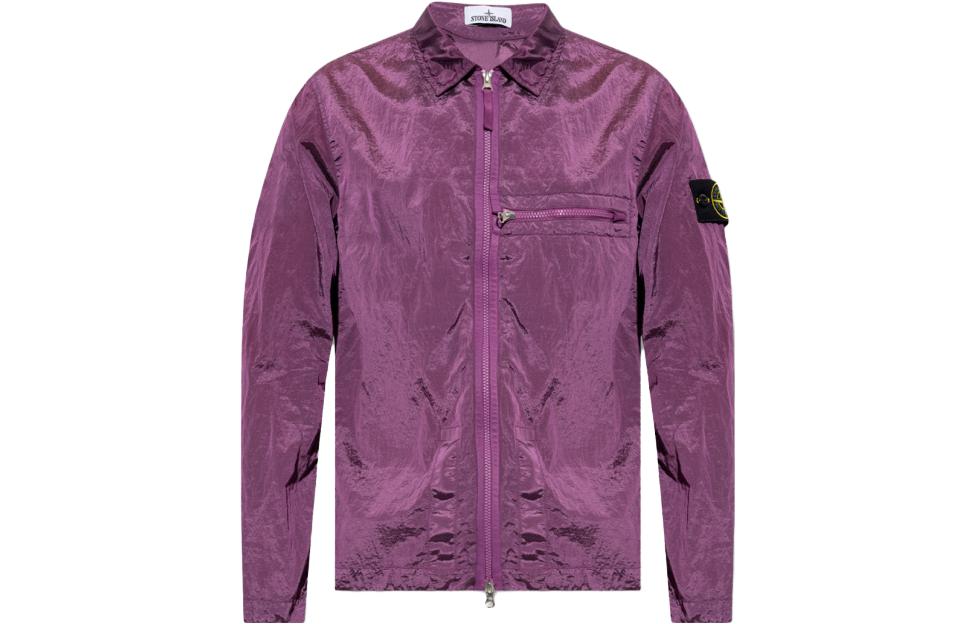Stone Island SS23 Nylon Metal Jacket  Purple Long Sleeve Full-Zip Jacket 781510919-V0045 圖 2