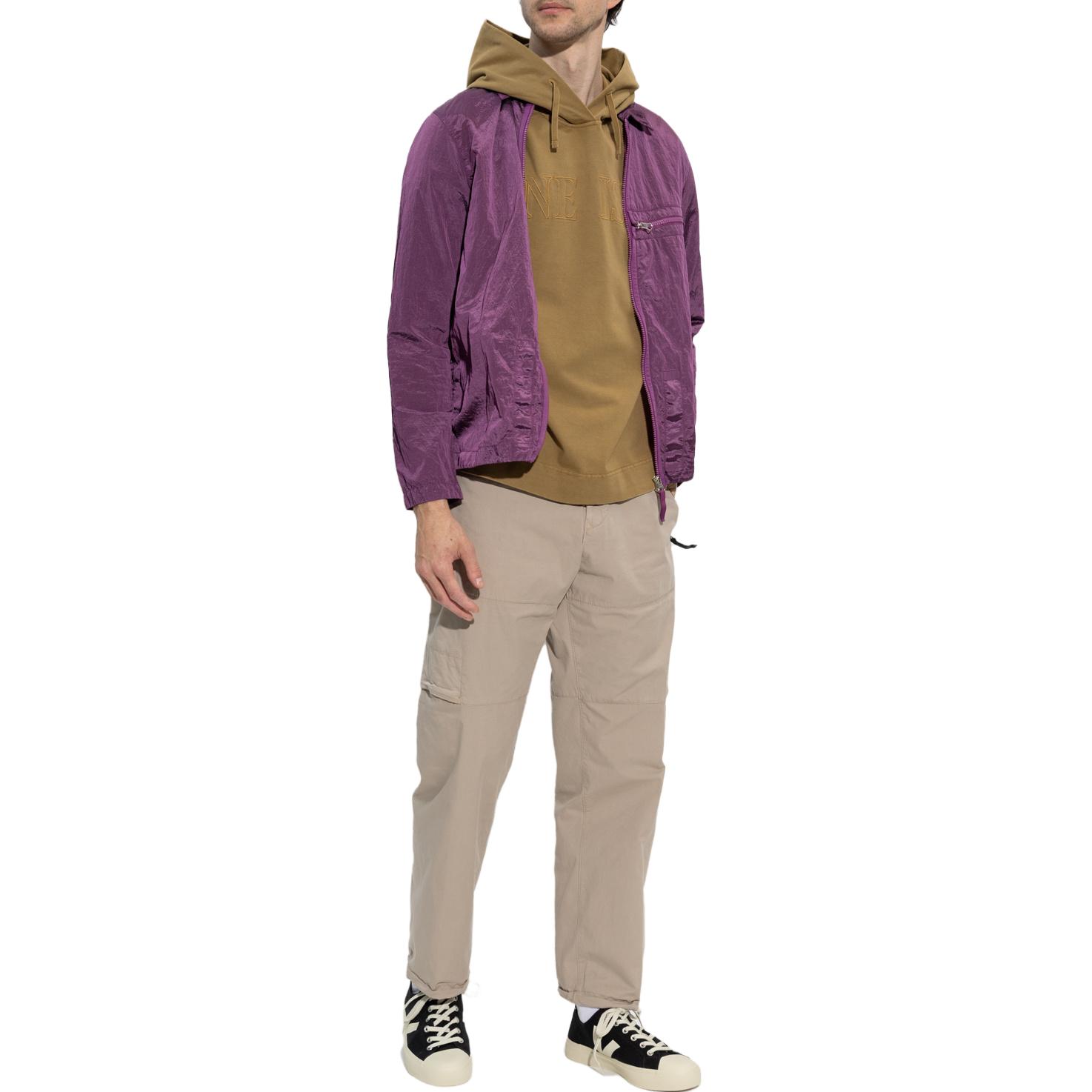 Stone Island SS23 Nylon Metal Jacket  Purple Long Sleeve Full-Zip Jacket 781510919-V0045 圖 3