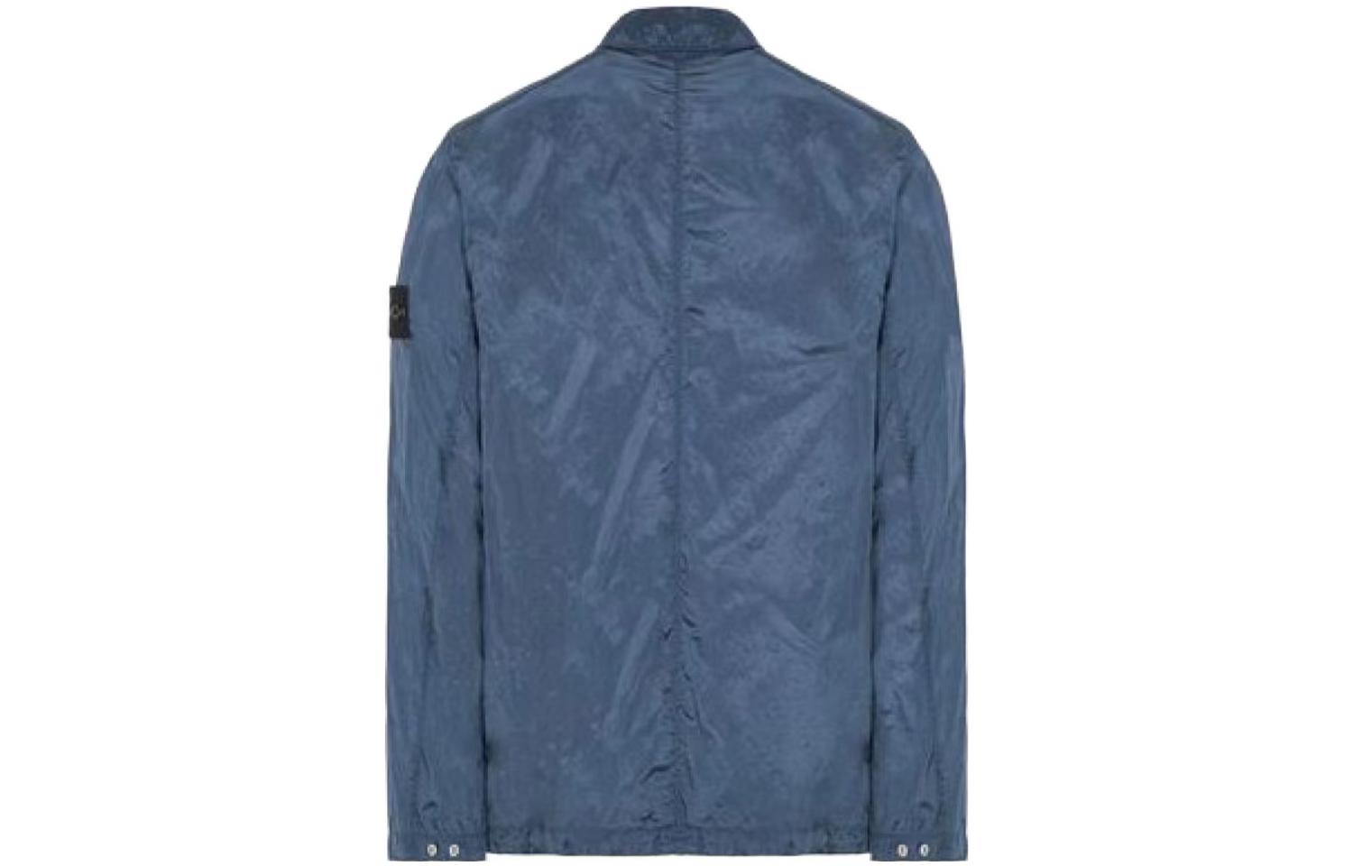 Lookbook Stone Island SS23 尼龍金屬外套 空軍藍 長袖外套 781510919-V0024